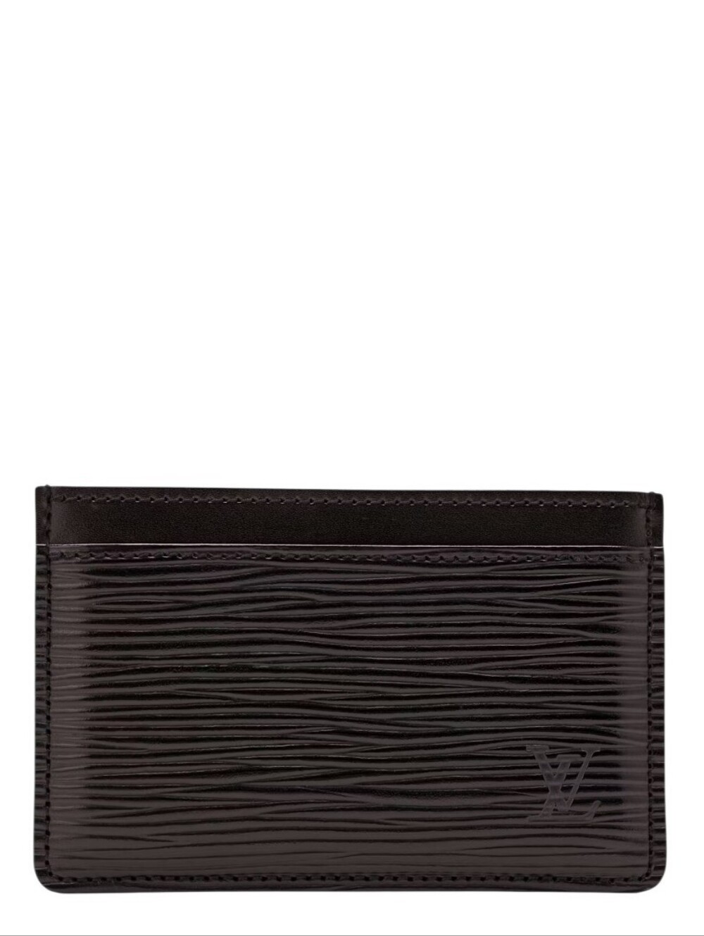 Brand NEW! LV Louis Vuitton Neo Card Holder Case Compact Epi Leather Black W/COA